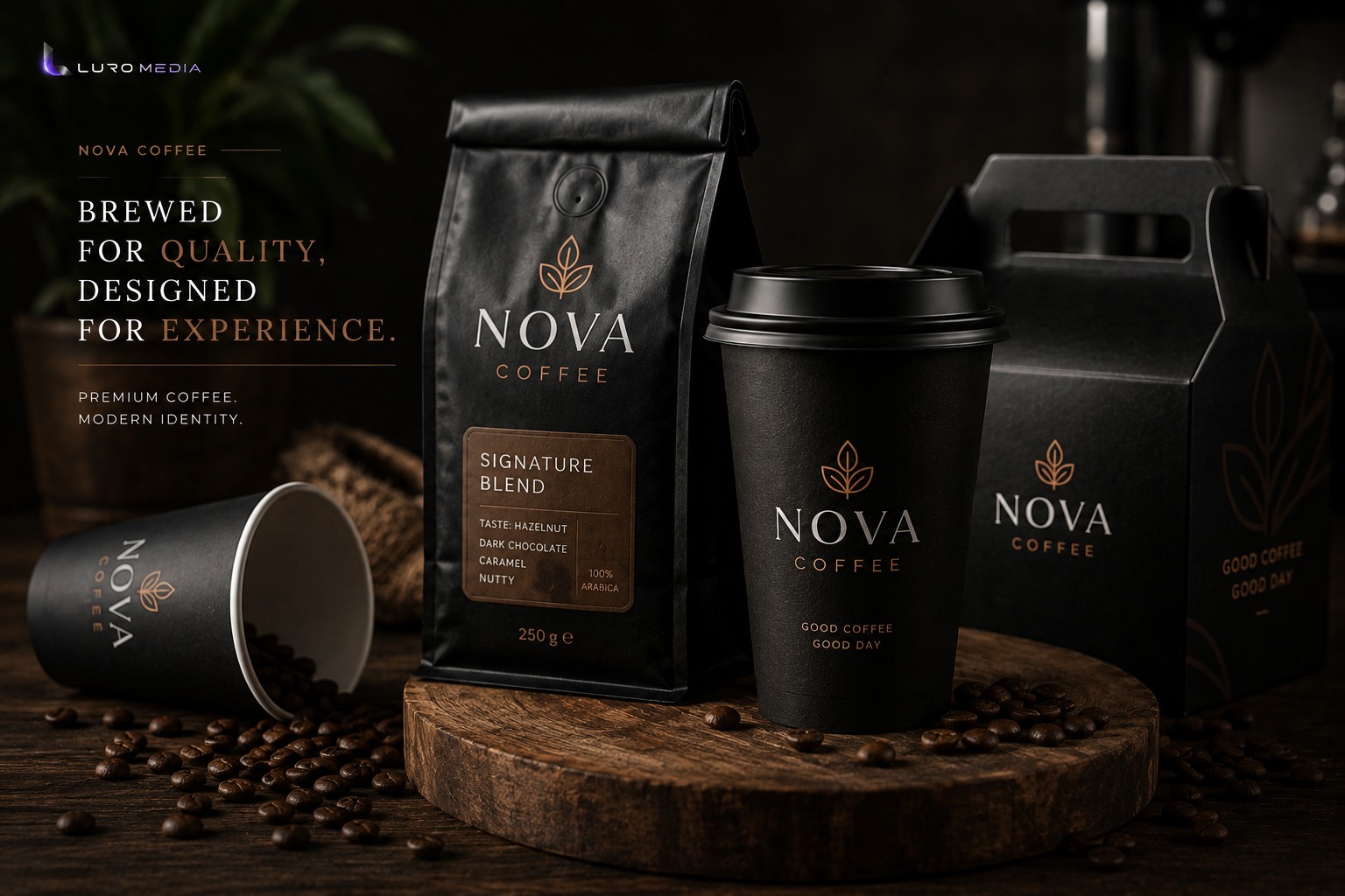 NOVA Coffee: Yeni Nesil Bir Kahve Markasının Dijital Kimliği — 3